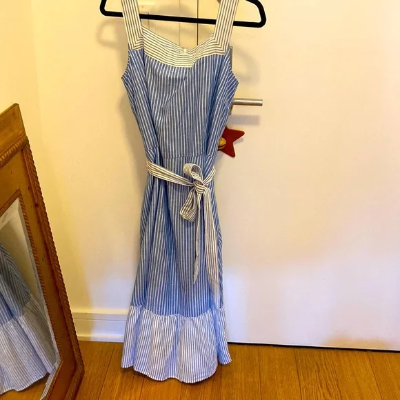 linen dress sleeves Maxi linen dress AGRA in White